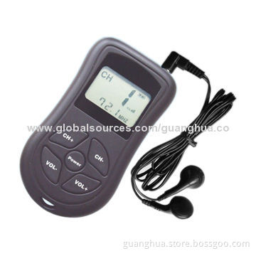 2014 FM Radio with LCD Display, Earphones and Lanyard, 70 to 108MHz Frequency Reception